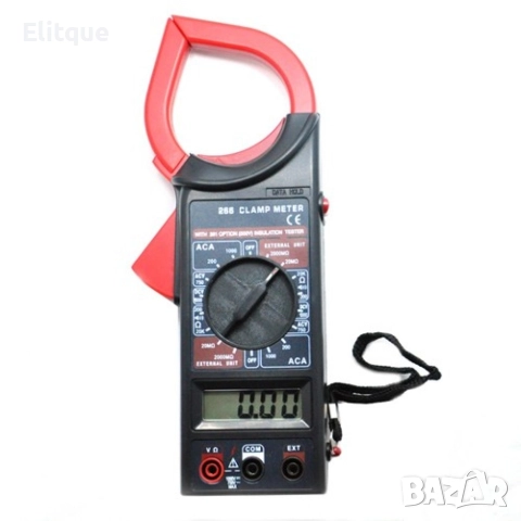 Преносим дигитален мултиметър с амперклещи, снимка 2 - Друга електроника - 52863807