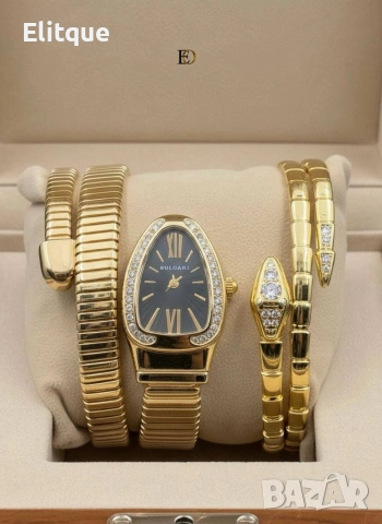 часовник и гривна bvgari , снимка 5 - Дамски - 53287714
