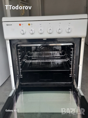 Готварска печка с керамичен плот Gram EK60 , снимка 4 - Печки, фурни - 52470662