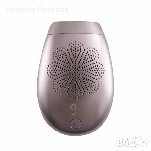 Лазерен апарат за обезкосмяване Lexical LLH-5585 с ледено охлаждане и 9 нива на интензитет, снимка 2 - Епилатори - 52886259