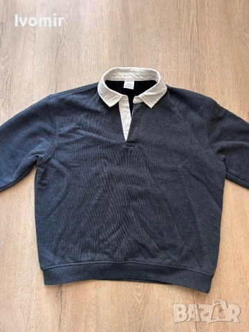 Мъжка блуза с яка, размер М