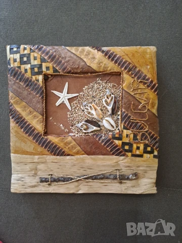 Албум за снимки ръчна изработка от естествени материали