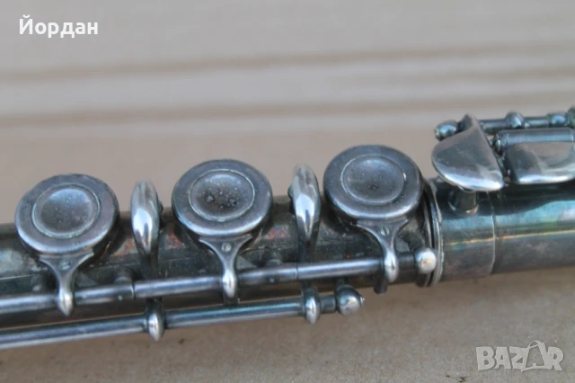 Английска посребрена флейта ''Boosey & Hawkes London'', снимка 8 - Антикварни и старинни предмети - 51264918