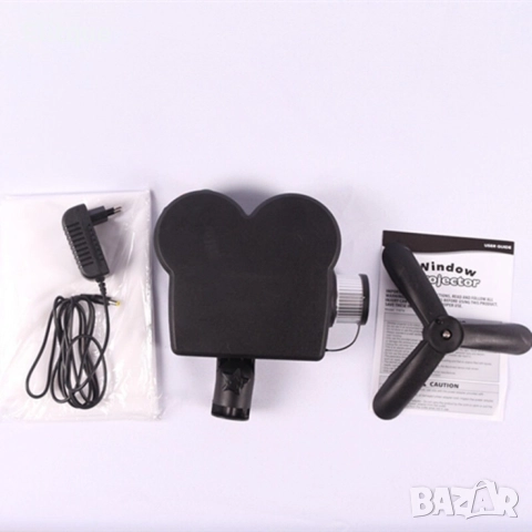 КОЛЕДЕН Лазерен проектор Window Projector, снимка 8 - Плейъри, домашно кино, прожектори - 52862703