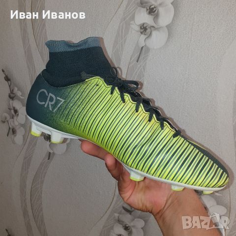 бутонки Nike Mercurial Victory VI CR7 DF FG номер 44,5-45, снимка 5 - Футбол - 46103868