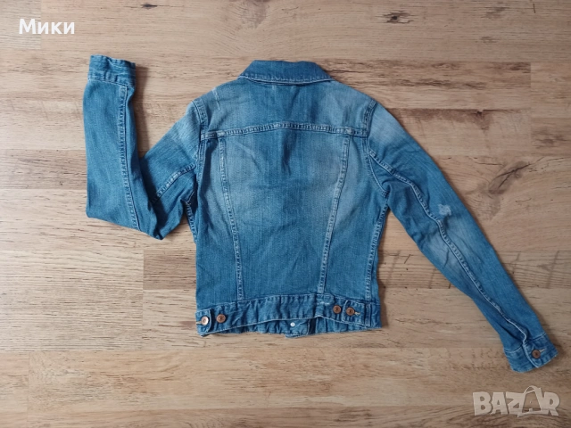 Дамско дънкено яке H&M, снимка 3 - Якета - 54236268