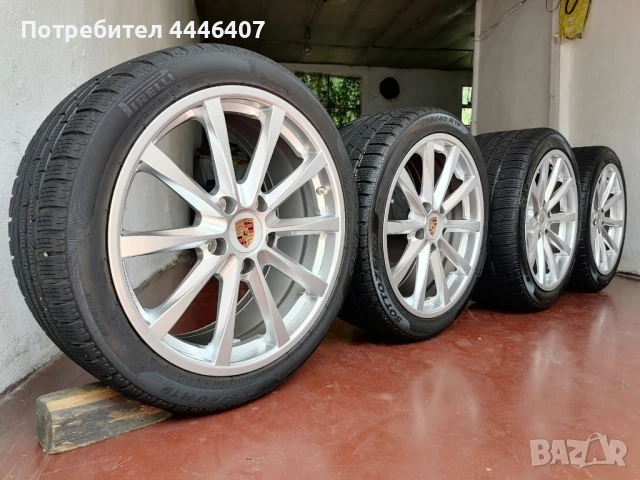 Джанти 19" 5х130 спорт пакет Porsche, снимка 2 - Гуми и джанти - 50587751