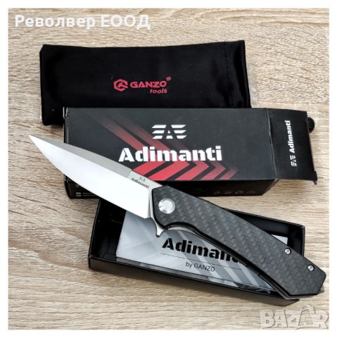Нож Ganzo Adimanti Skimen Design Carbon Fiber, снимка 1 - Ножове - 46428185