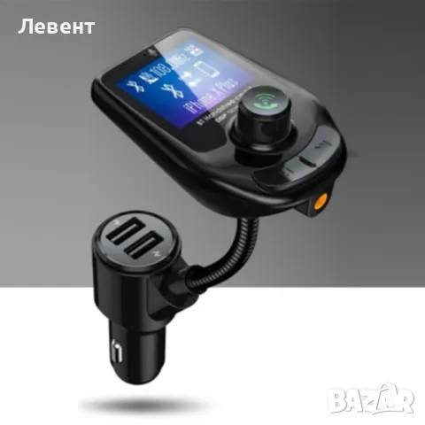 Трансмитер за кола T10 Bluetooth Car Kit MP3 Player HF9, снимка 7 - Друга електроника - 47757952