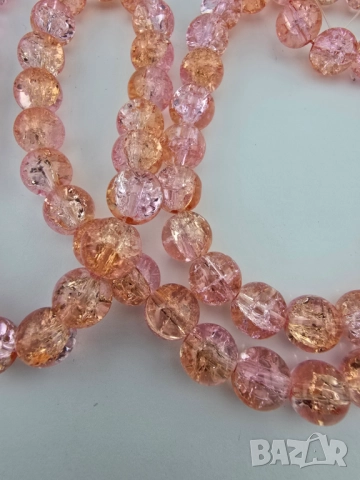 Стъклени Мъниста за бижута 10мм 8мм 6 мм 4мм J258, снимка 2 - Други - 52419396