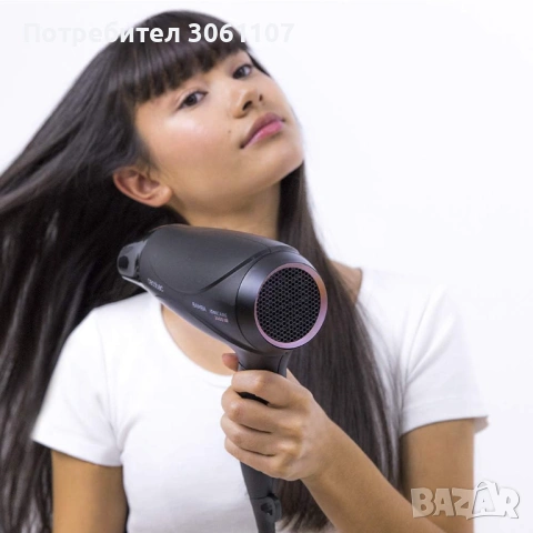 Сешоар Cecotec Bamba IoniCare 5450 Power&Go Pro Ice 2400W Черен, снимка 6 - Сешоари - 53378181