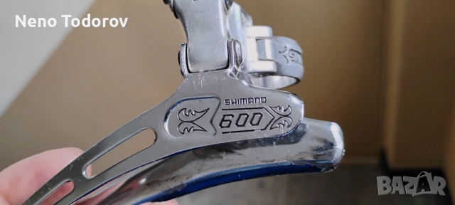 Ретро преден дерайльор shimano 600, снимка 2 - Части за велосипеди - 53349505