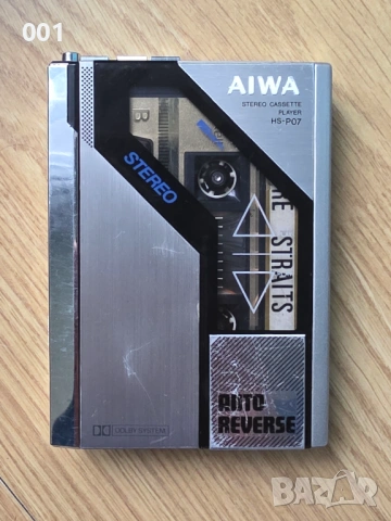 Aiwa hs p07 walkman, снимка 2 - Радиокасетофони, транзистори - 53436988