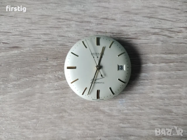 Механизъм и Циферблат за Мъжки Швейцарски Автоматичен Часовник Bernex , снимка 2 - Мъжки - 51149840