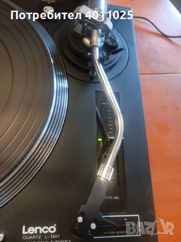 Professional lenco l l3807 грамофон, снимка 3 - Грамофони - 51230781