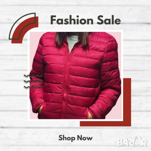 Топло капитонирано яке – практично, стилно и удобно всеки ден. BENETHON. , снимка 9 - Якета - 51858589