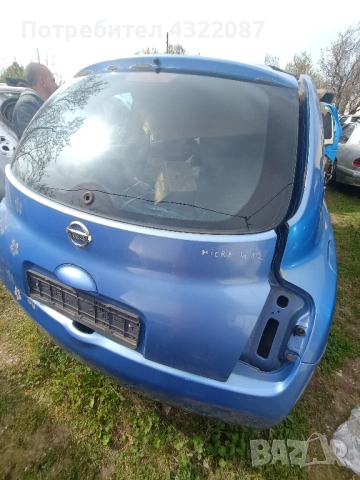 Заден капак от NISSAN MICRA K12 1.2I , снимка 3 - Части - 54229320