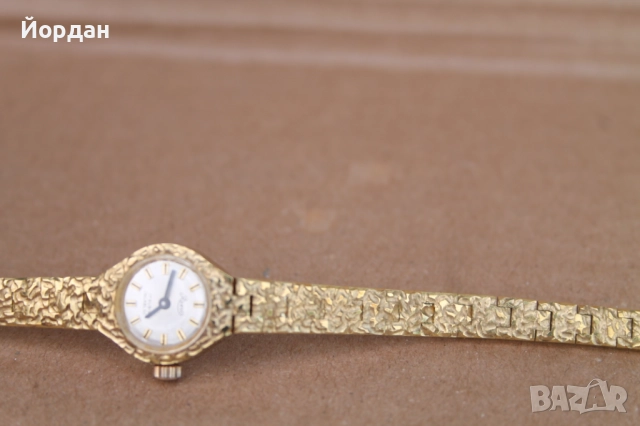 Швейцарски позлатен дамски часовник 'Reno'  /17 камъка/, снимка 13 - Дамски - 51811131