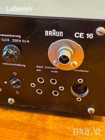 Тунер BRAUN CE 16 Vintage, снимка 6 - Радиокасетофони, транзистори - 46215878