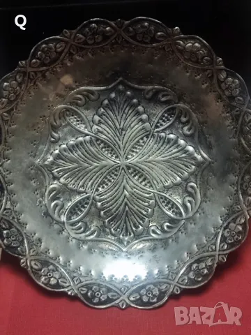 Стара сребърена купа, снимка 2 - Антикварни и старинни предмети - 50367734