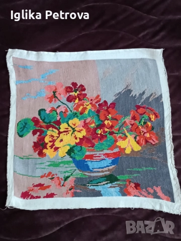 Гоблен Икебана, снимка 2 - Декорация за дома - 52595209