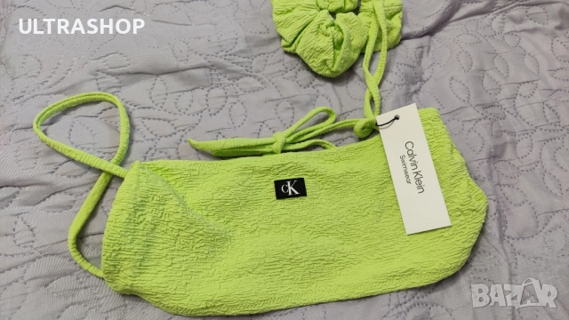 Ново горнище на бански Calvin Klein S, M size, снимка 7 - Бански костюми - 51774656