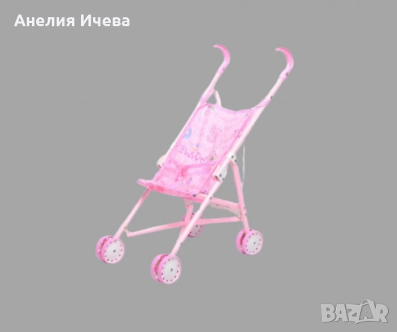 Лятна метална количка за кукли 