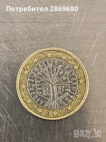 "РЕДКИ ФРЕНСКИ ЕВРО МОНЕТИ (1999 & 2000) – ПЪРВИ ЕМИСИИ!", снимка 2 - Нумизматика и бонистика - 53506298