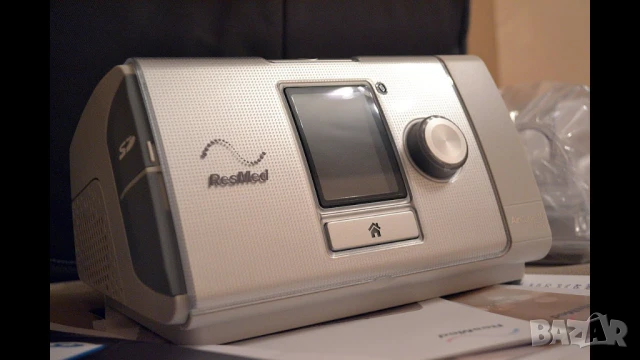 Адаптивен серво-вентилатор CPAP BiPAP BiLevel ResMed Aircurve 10 ASV апнея, ХОББ, др.