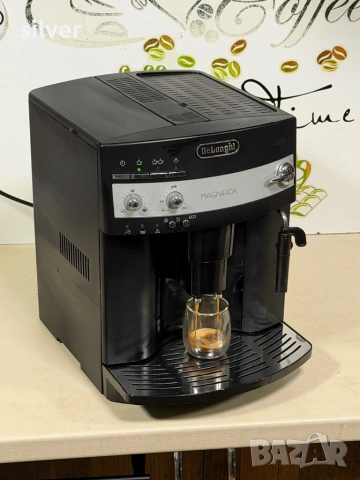 Кафемашина кафе автомат delonghi magnifica с гаранция, снимка 2 - Кафемашини - 53613629