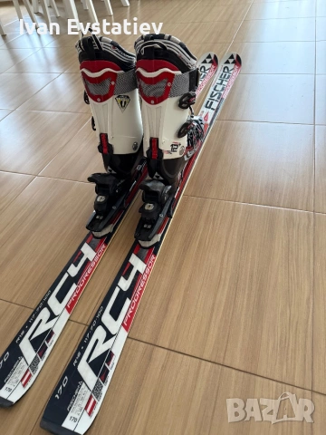 Ски и ски обувки Fischer , снимка 2 - Зимни спортове - 53202389