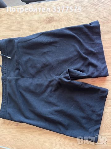 H&M черни къси мъжки панталони памучни, снимка 5 - Къси панталони - 45494239