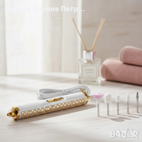 USB портативна пила за нокти, снимка 2 - Продукти за маникюр - 53596962