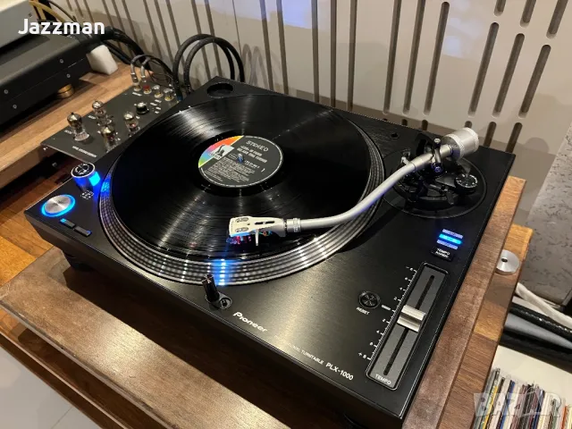 Pioneer PLX-1000 Black DJ грамофон с MC Доза DENON DL 110., снимка 8 - Грамофони - 47899827