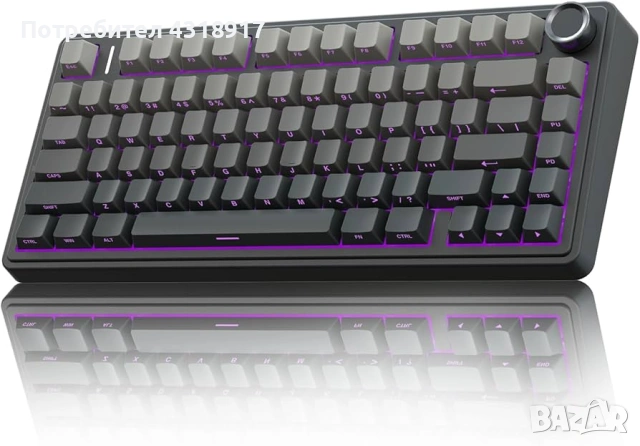 AULA F75 PRO  МЕХАНИЧНА ГЕЙМЪРСКА КЛАВИАТУРА, 2.4 GHZ/TYPE-C/BT5.0