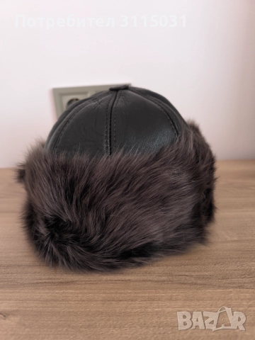 Дамска зимна  ШАПКА  от естествена кожа
