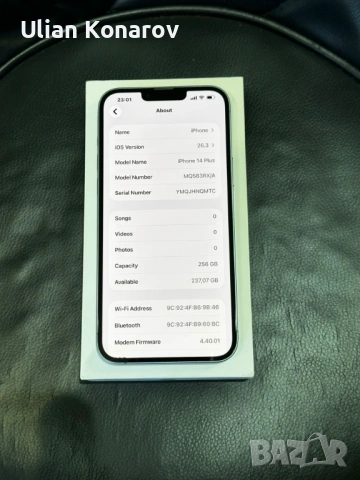 iphone 14 Plus 256gb, снимка 8 - Apple iPhone - 53694719