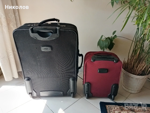 Куфари 2бр колелца "65/50/25см" 15€,"42/32/20см" "10€"!+Доставка!, снимка 3 - Куфари - 54099299