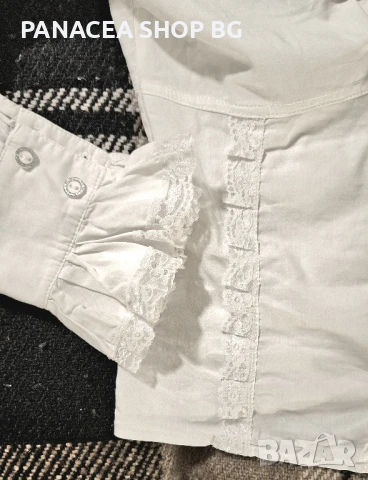 Риза бяла дамска, снимка 2 - Ризи - 51096979