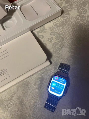 Смарт часовник Ultra 3 стил– много добро състояние, снимка 4 - Смарт гривни - 54220692