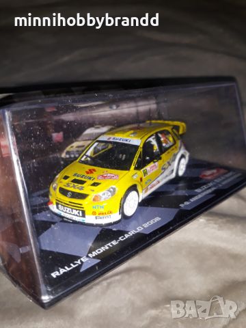 Nissan 240 RS Suzuki SX4 1.43 Eaglemoss  Rally  Monte-Carlo. , снимка 14 - Колекции - 46523429