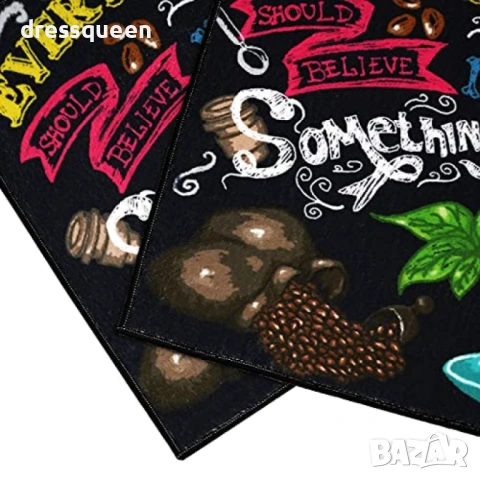 4584 Практичен Комплект Килимчета за Кухня: 40x120см и 40x60см, Противоплъзгаща Основа , снимка 3 - Други стоки за дома - 53815438