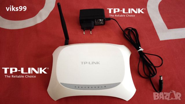 TP-Link TL-MR3220 3G/4G Wireless N Router USB, снимка 1 - Рутери - 46020694