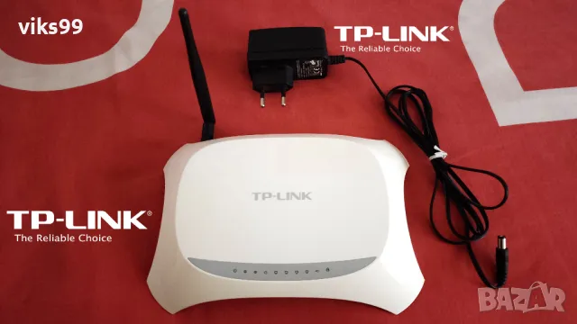 TP-Link TL-MR3220 3G/4G Wireless N Router USB, снимка 1 - Рутери - 48101820