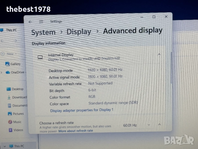 15.6 Asus VivoBook`Core i5-8250U/8GB DDR4/256GB SSD/Full HD/Бат 4ч, снимка 7 - Лаптопи за работа - 52488140