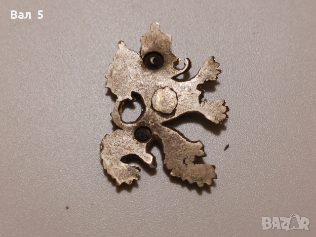 АВТЕНТИЧНА кокарда - лъвче , лъв Царство България .Униформа, снимка 4 - Антикварни и старинни предмети - 53749027