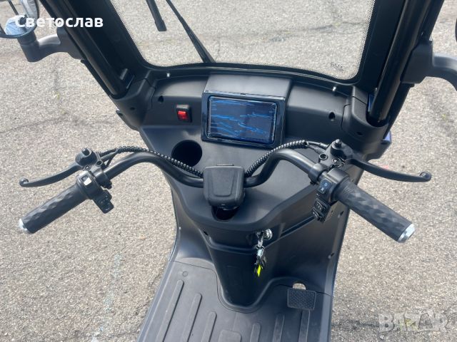 Електрическа двуместна триколка с покрив EcoWay M10 34Ah, снимка 10 - Мотоциклети и мототехника - 40490173