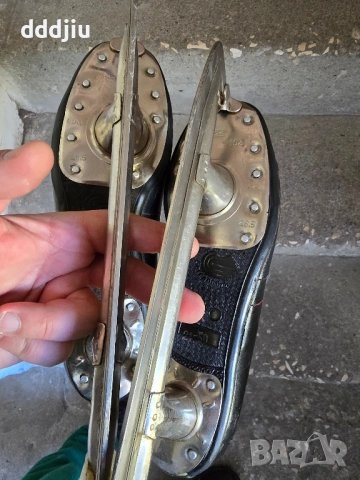 стари ретро кожени кънки за лед, снимка 11 - Антикварни и старинни предмети - 52254247