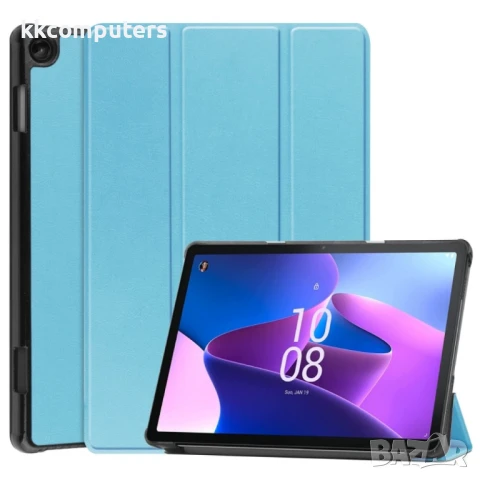 Lenovo Tab M10 (Gen 3) TB-328FU / TB-328XU  Кожен Калъф и Протектор, снимка 6 - Калъфи, кейсове - 51024241