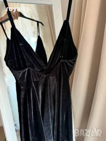 Черна къса рокля , снимка 3 - Рокли - 49490001